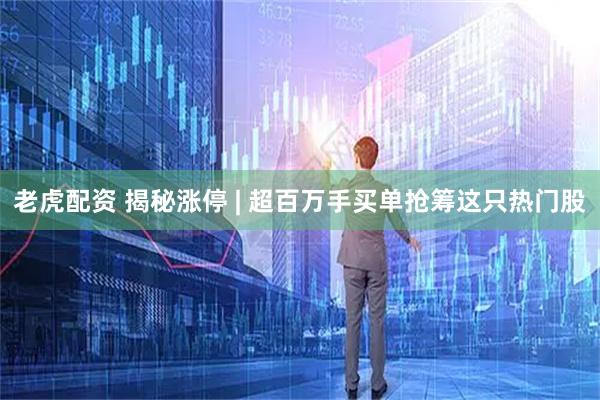 老虎配资 揭秘涨停 | 超百万手买单抢筹这只热门股