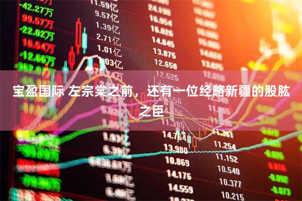 宝盈国际 左宗棠之前，还有一位经略新疆的股肱之臣